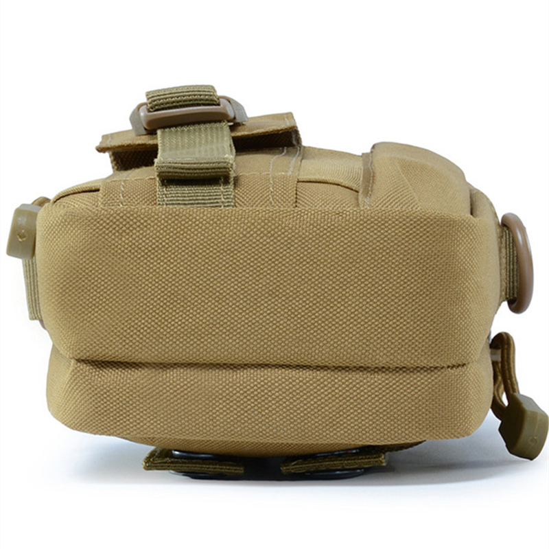 Outdoor Sports Molle Tactical cintura saco com cinto, repelente de água saco do telefone móvel, Running Bag, 5.5 ", 6", Novo, 2024