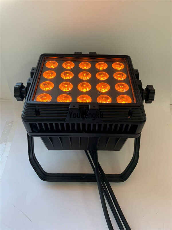 6 pieces outdoor led City colour wall lighting 20x18W RGBWA+UV ip65 led 6 in 1 wall washer Event lights