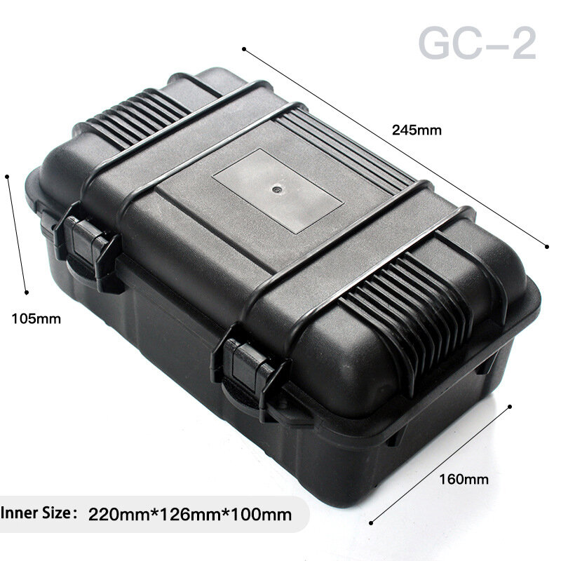 5 "/9.6" caixa customizável da espuma para a eletrônica portátil-estojo de transporte duro com a caixa interior do projetor do pico da espuma pré-cortada