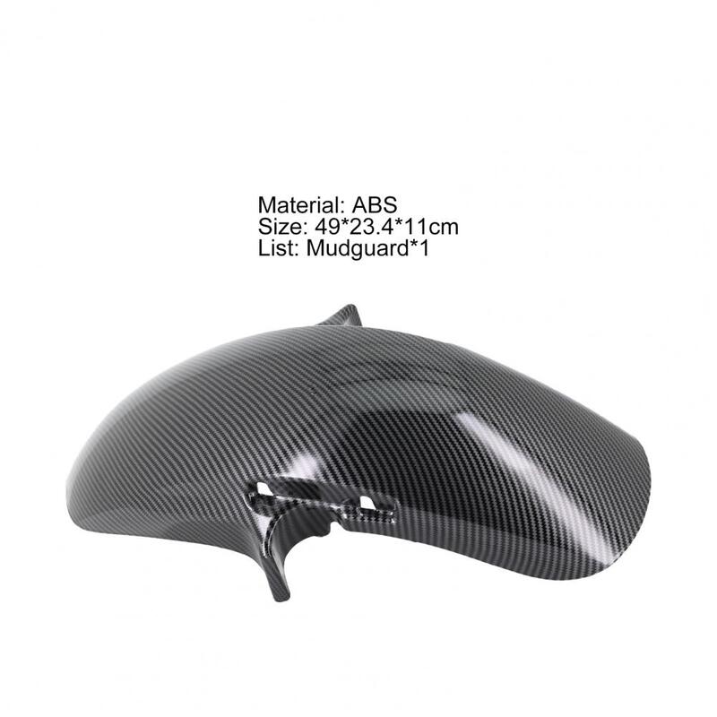 Mud Fender Practical Wearable Carbon Pattern Motorcycle Mudguard Replacement for Honda VTEC 1999-2014