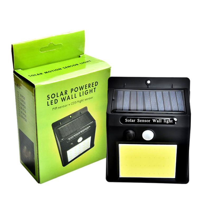High Bright LED SMD Solar indukcja podczerwieni kinkiet zewnętrzny wodoodporny akumulator 18650 czujnik światła na dziedzińcu, ogród