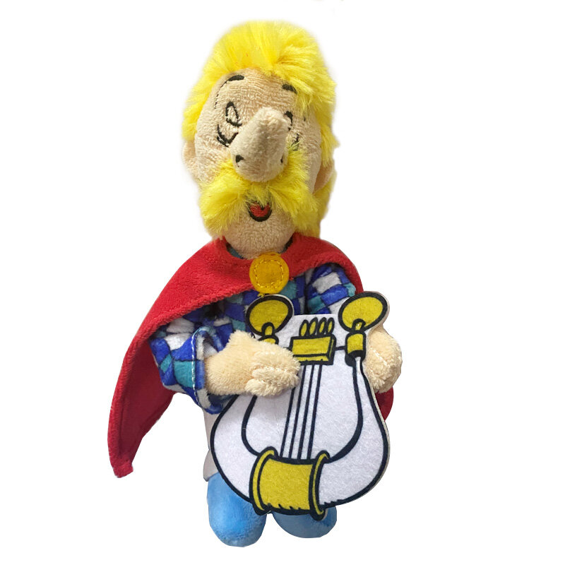 Juego de guitarra Obelix Flying Plush Toy Doll, juguetes de peluche suaves, regalos para niños, 18 cm, 20cm