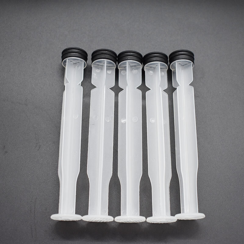 5 개/대 편의성 사용 플라스틱 튜브 피스톤 10cc 튜브 솔더 플럭스 솔더 페이스트 납땜 수리 도구 사용 559 233 UV 튜브
