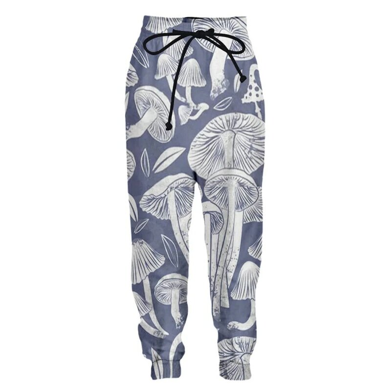 Tessffel NewFashion rośliny grzyb grzyb Camo Hippie kolorowe 3d print mężczyźni/kobiety Streetwear śmieszne spodnie dresowe spodnie do joggingu A4