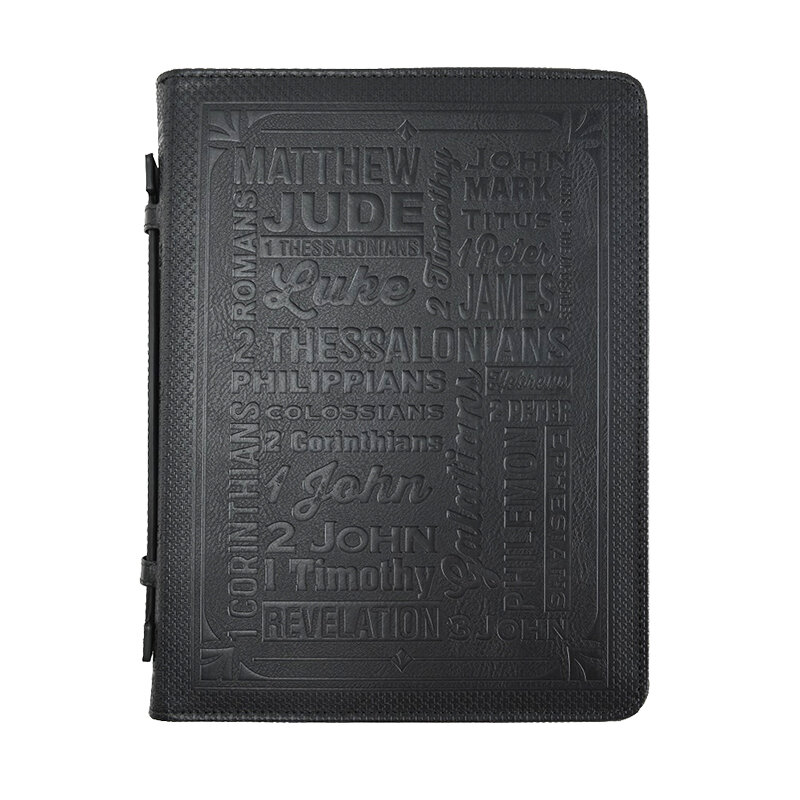 Чехол-книжка с надписью «Библия», защитный чехол для церкви, с ручкой, идеальный подарок для мужчин, женщин, мужчин, отцов, детей