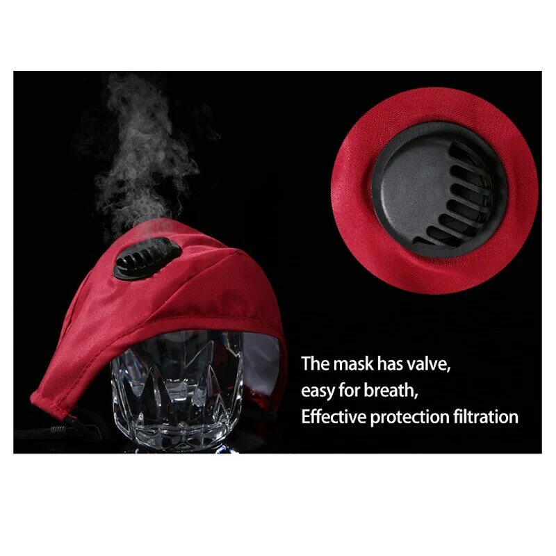 3PCS/20FILTERS Cute Kid's Cotton Mask Washable Reusable Face Dust Mask Anti Air Pollution 3D Design Mascara Children Mask
