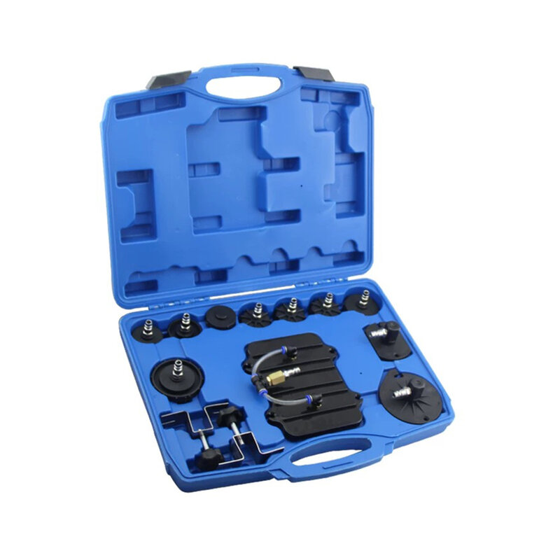 Adaptador de purga de presión neumática de freno de cilindro maestro, Kit de herramientas automotrices para vehículos