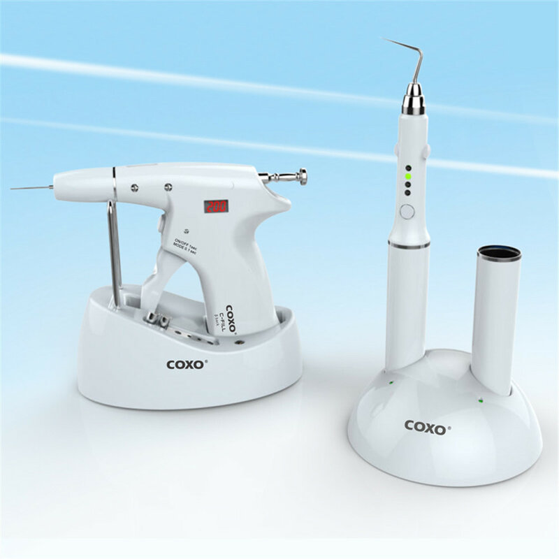 Dental equipment coxos c-fill obturation system / Gutta percha obturation endo system / Endodontic root canal filling obturator