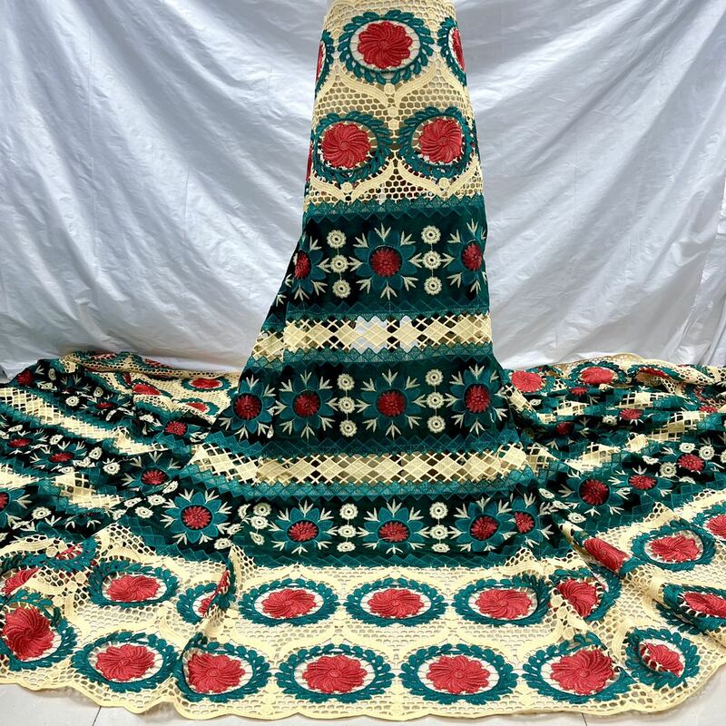 Новейшие нигерийские кружева 2022 высокого качества, африканская бархатная кружевная ткань двора, кружевная ткань с вышивкой Дубая 5 ярдов, платье «сделай сам»