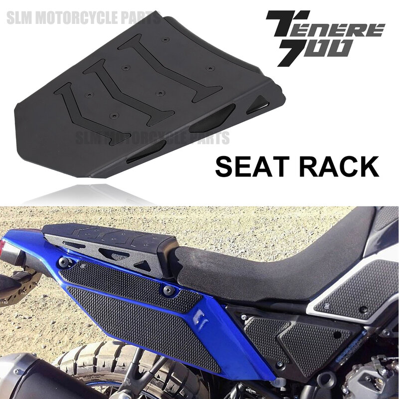 NEW Motorcycle Black Mono Seat Rack 2019-2021 untuk Yamaha Tenere 700 Fairing Seat Cowl