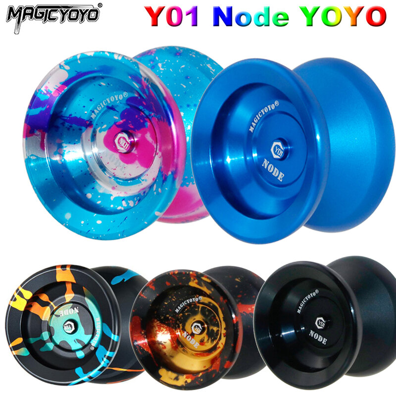 MAGICYOYO-Yoyo Y01-Node N12 Series Metal, Yoyo profissional, 10- Ball Bearing, com corda, brinquedos, presente para crianças, crianças