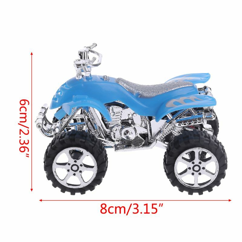 Tarik Kembali Mini Inersia Simulasi 4 Roda Sepeda Motor Pantai Kendaraan Motocross Model Mainan Pendidikan untuk Anak-anak
