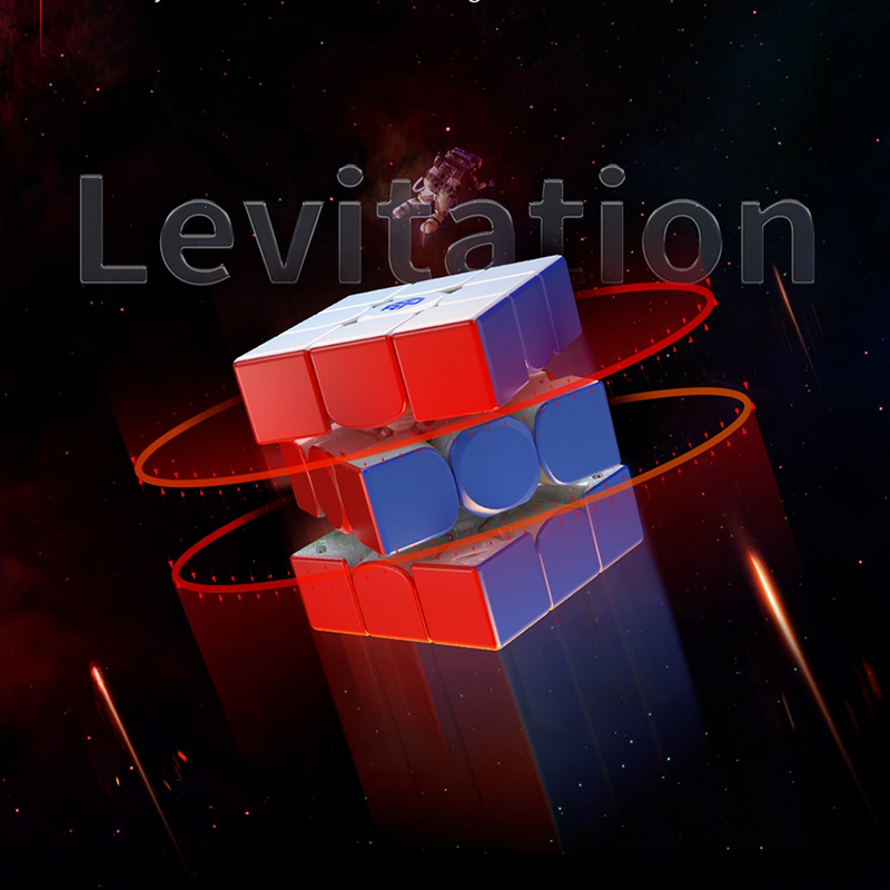 Cubes magnétiques Maglev UV Leap, jeu de logique, puzzle magnétique, vitesse professionnelle WCA, 3x3 dos, GAN 12, 3x3