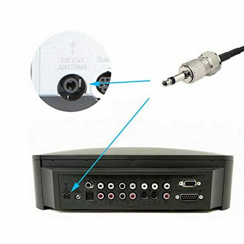 Fm Antenne Magnetische Base Fm Radio Antenne Voor Indoor Digitale Hd Fm Bluetooth Av Audio Vedio Home Stereo Theater Ontvanger tuner