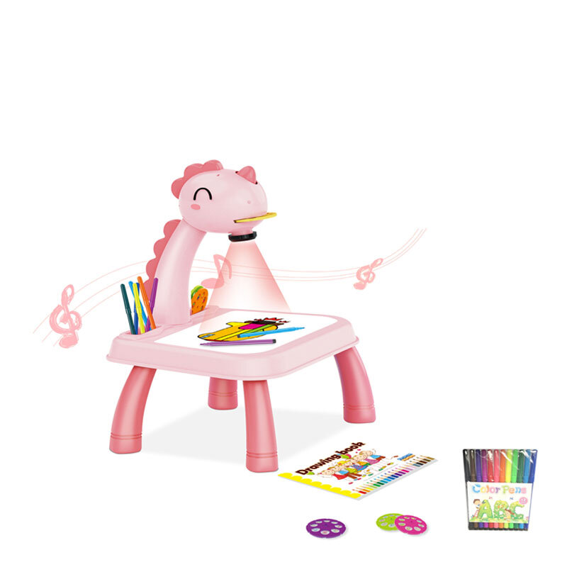 Planche à dessin intelligente pour enfants, Machine de peinture de Projection de Table pour garçons et filles