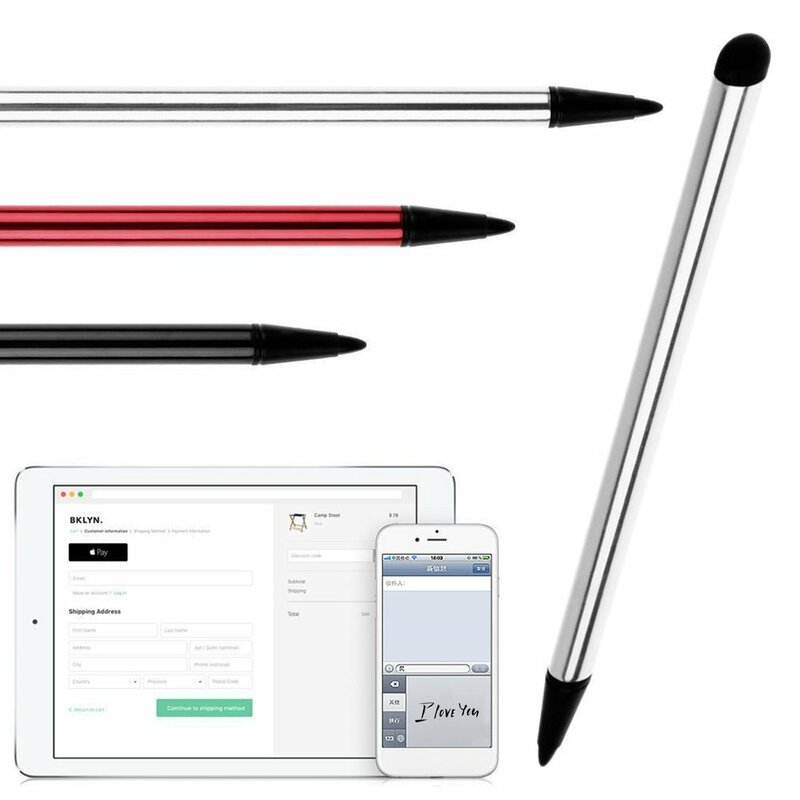 Handy Starke Kompatibilität Touchscreen Stylus Kugelschreiber Metall Handschrift Stift Touchscreen Stift Geeignet Für handy