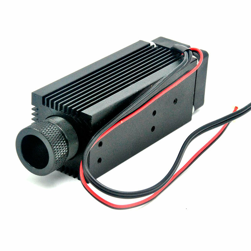 C-Mount Ir Laser Diode Behuizing Heatsink 808nm 980nm Diodes Diy W/Glazen Lens Ventilator