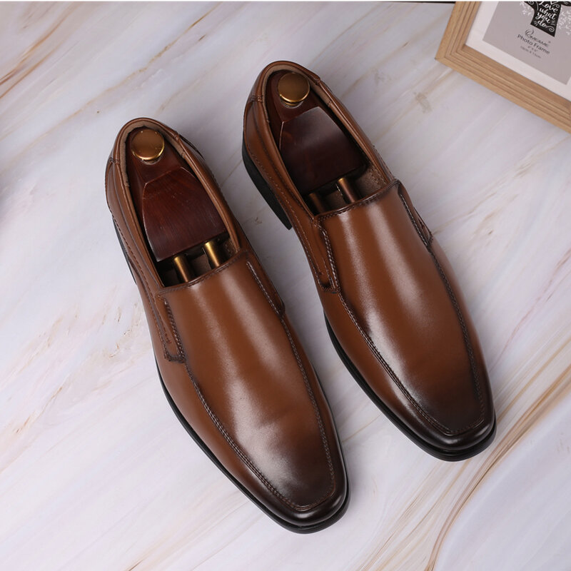 Sapatos masculinos clássicos, sapatos masculinos para homens de negócios, sapatos da moda, elegantes, sapatos de casamento, formal, lh100006