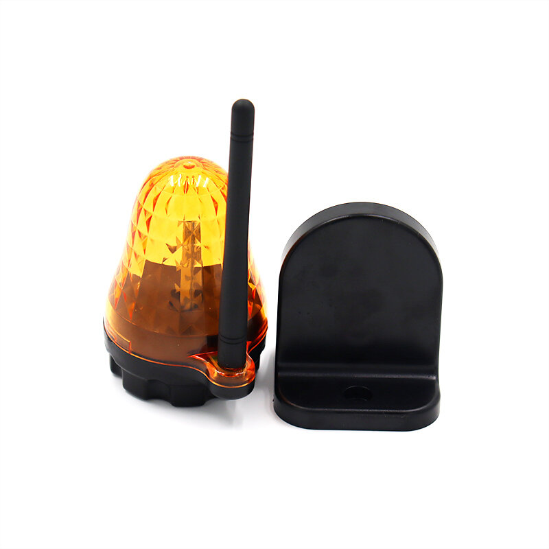 Uniwersalna lampa alarmowa LED 12V do 265V zewnętrzna lampa alarmowa stroboskop migająca awaryjna lampka ostrzegawcza do montażu ściennego do automatycznego otwieracz bramy