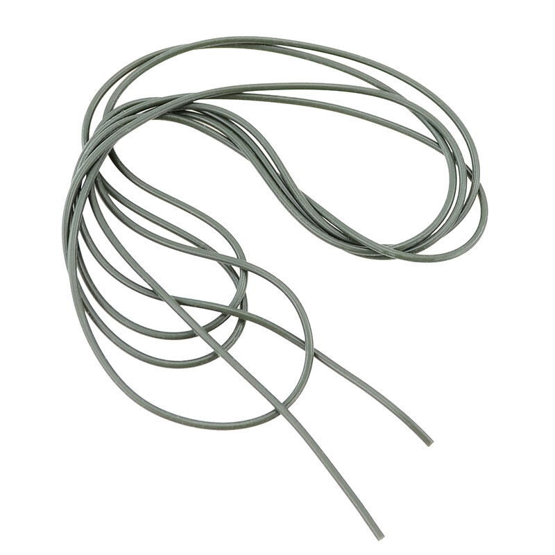 3m Karpfen Angeln Haken Silikon Rohr Anti-tangle Rig Schläuche für Sicherheit Blei-clip System Größe 0,5x1,8mm 0,8x1,9mm AE069