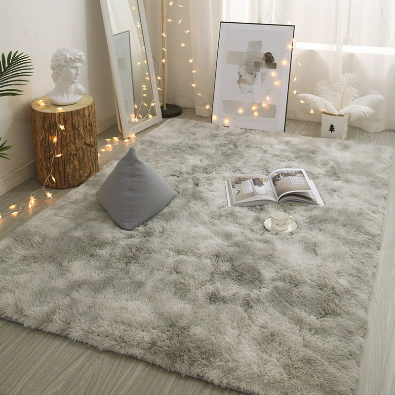 Plush carpet living room Decoration Children bedroom carpet Fluffy Mat for hallway Non-slip Hair Rugs Bedside designs room Mat