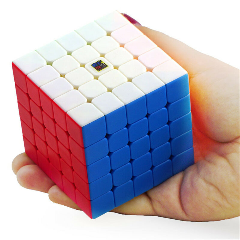 MFJS Meilong 5X5 Stickerless Speed Cube Moyu Mofang Jiaoshi 5X5X5 Magic Cube