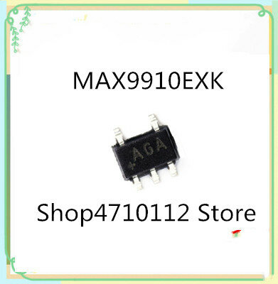 จัดส่งฟรีใหม่ 10 ชิ้น/ล็อต MAX9910EXK + T MAX9910EXK MAX9910 AGA SC70-5 IC