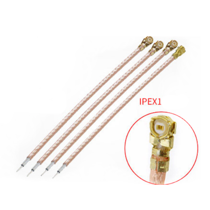 5 шт./лот RG178 посеребренный провод IPX IPEX U.fl Ufl, одноголовый Женский Разъем RG178, ОТРЕЗОК кабеля 5 см 10 см 20 см 30 см 50 см 1 м