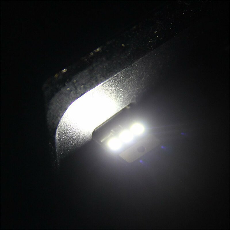 Hot 1 sztuk Mini lampka USB Camping noc mobilna lampa LED z USB biały/ciepła, jasna hurtownia 0.2 W, bardzo niskie mocy, 2835 żetonów