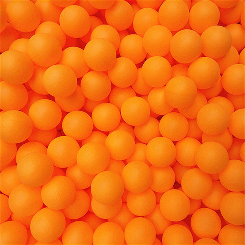 One Pack Colored Ping Pong Balls 40mm 2.4g Entertainment Table Tennis Balls Mixed Colors for Game and Activity Mix Color