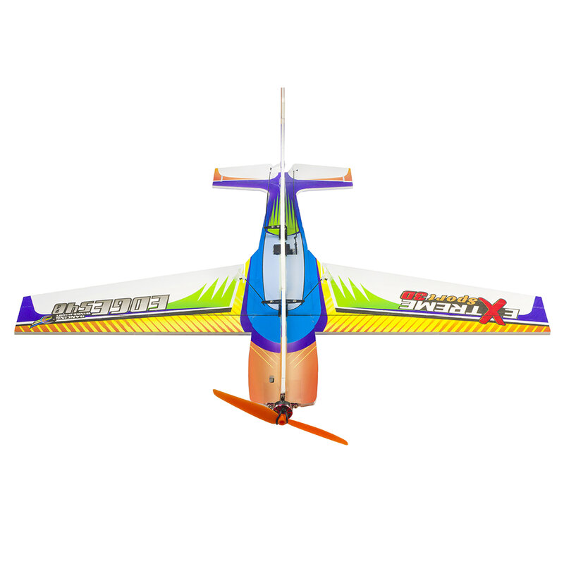 Kit Terbang 3D mainan hobi, pesawat RC busa Terbang 3D Model olahraga 2021mm(28 ") lebar sayap ringan dalam dan luar ruangan 710