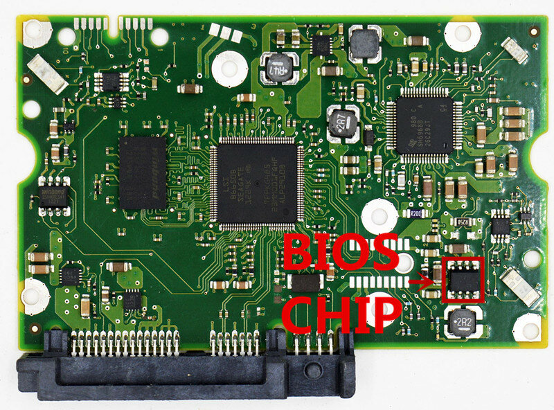 Seagate-placa de circuito de disco duro de escritorio, número: 100643297 REV A / 3298 H / ST2000NM0011