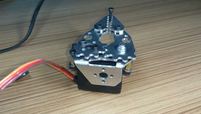 Kleine Roboter Arm Greifer Robotic Klaue Clamp mit 180 Grad Servos für Arduino DIY STEM Spielzeug Teile