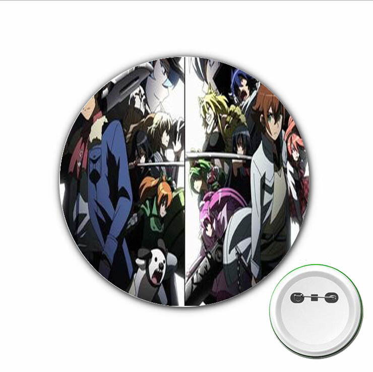 3pcs anime Akame ga KILL! Cosplay Badge Cartoon Pins Brooch for Clothes Accessories Backpacks bags Button Badges