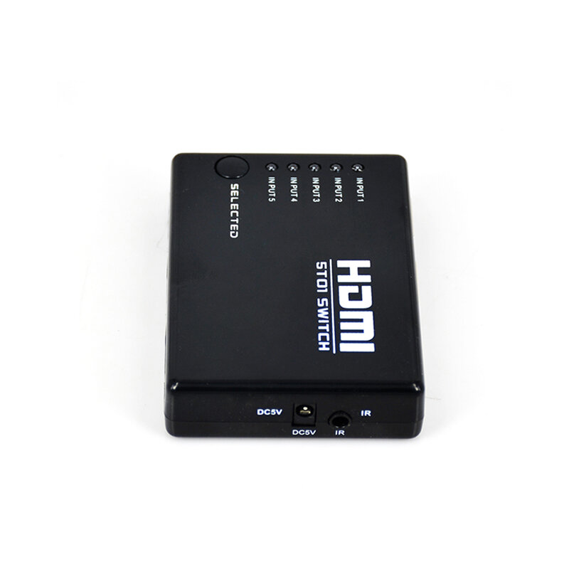HDMI-compatible Switch With Remote Control Apply to PS4/Set-Top box/Computer In Device Sharing One HDMI Display Out  Converter