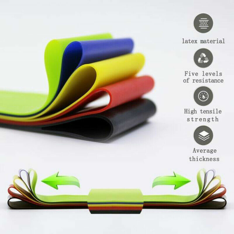 Yoga Crossfit Resistance Bands Rubber Training Pull Rope For Sports Pilates Expander Fitness Gum Gym Workout Equipment