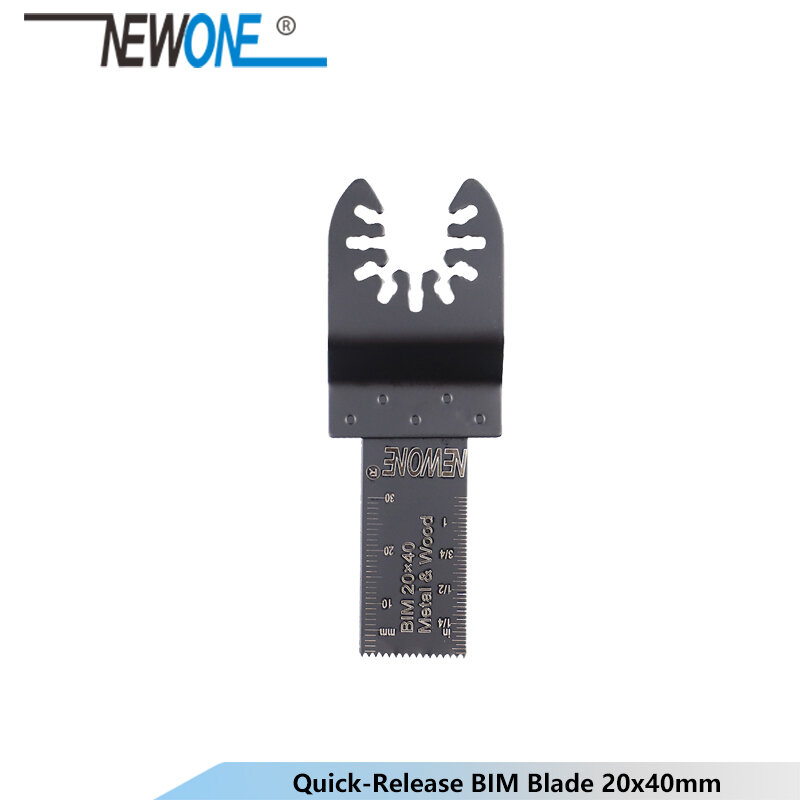 NEWONE Quick-Release 10/20/32/45/65mm bi-metal oscillante MultiTool rinnovatore lame per sega lame BIM accessori per elettroutensili