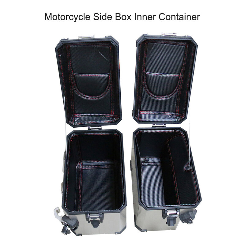 Caja del extremo trasero de la motocicleta carcasa trasera del contenedor interior, alforja del maletero, cubierta superior, bolsa interior para BMW F800, R1200GS, R1250GS, LC/ADV, 2006-2012