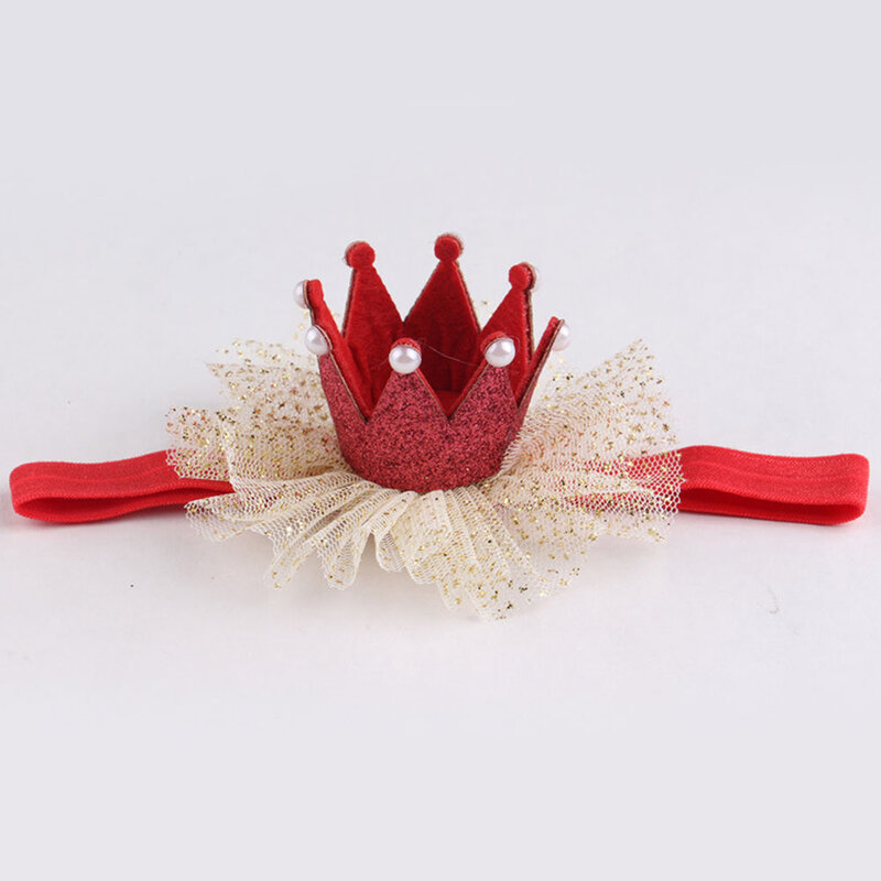 Diadema con corona de encaje para niña pequeña, accesorios para el cabello, pinzas para el pelo, reventa, gran oferta