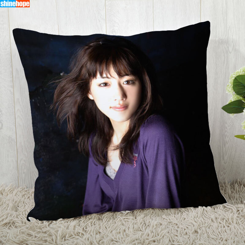 Ayase Haruka fodera per cuscino personalizza federa moderna federa decorativa per la casa per soggiorno 45 x45cm, 40 x40cm A2020.9.5