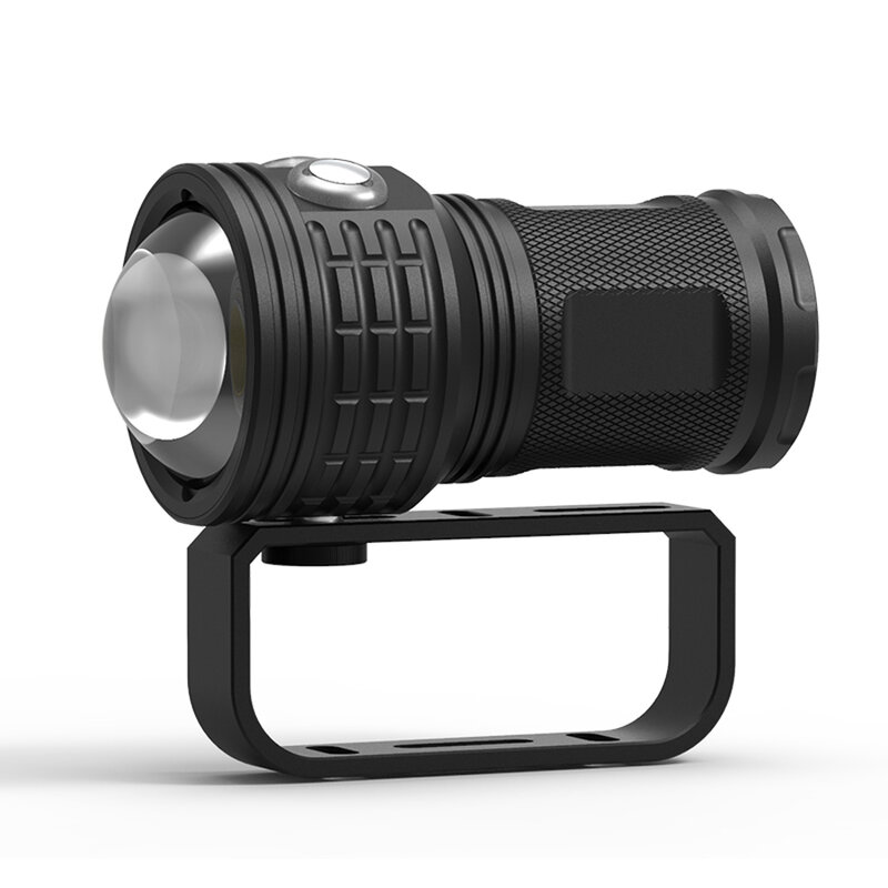 Nuova torcia subacquea 11000lumen COB torcia a LED ad alta luminosità subacquea 80M luce impermeabile videocamera tattica Linternas