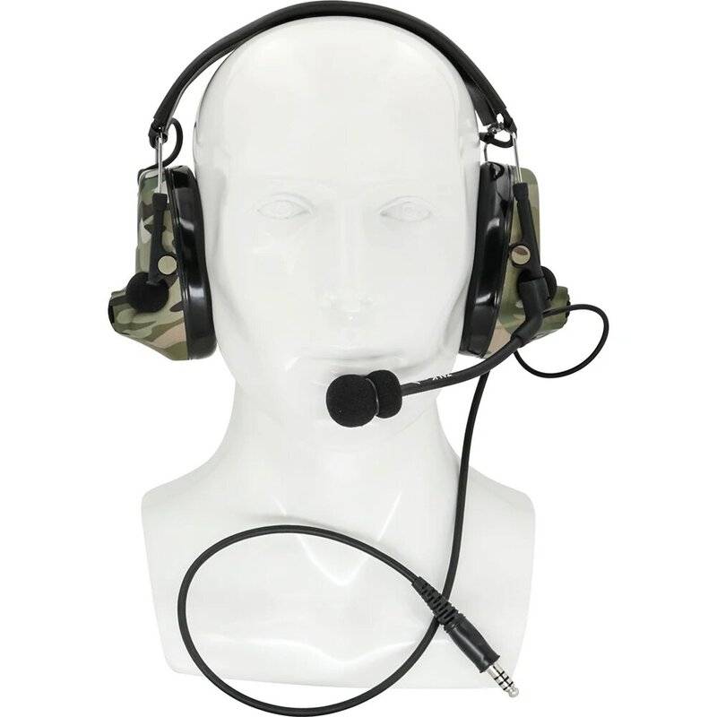 Tactical Airsoft Pickup, redukcja szumów, strzelanie ochrona słuchu słuchawki (MC)