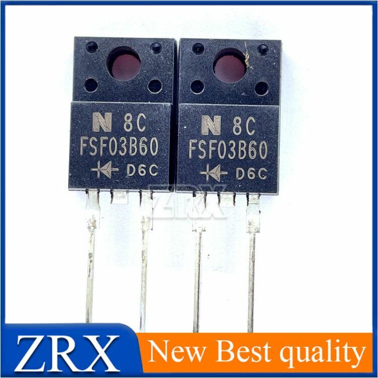 5Pcs/Lot Imported Vishay diode FSF03B60 3A 600V to-220f brand new original