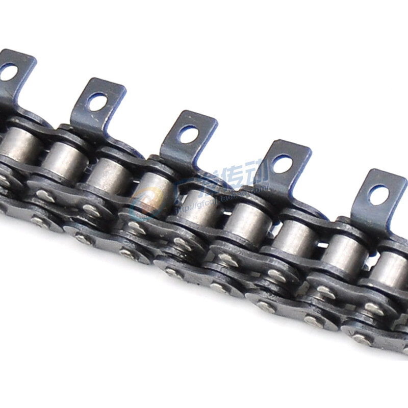 1PCS Single Bending Chain Single Straight Chain 5 Points (10A-1) Ear Width 12.7mm Ear Hole 5.5mm Chain For Cnc Milling Machine