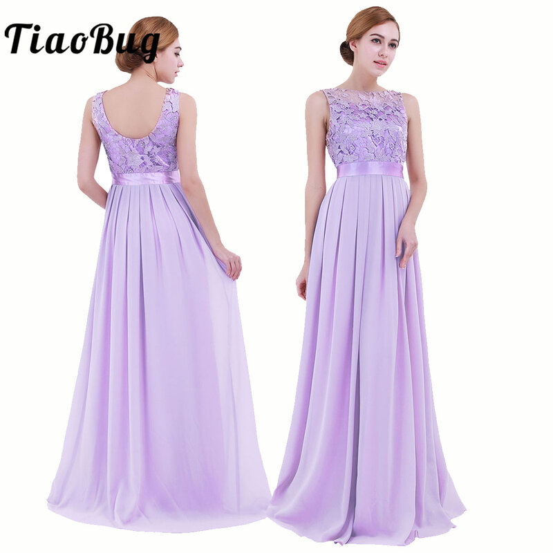 Elegant Embroidered Dresses Women Prom Ball Gown Bridesmaid Formal Party Stage Performance Long Dress