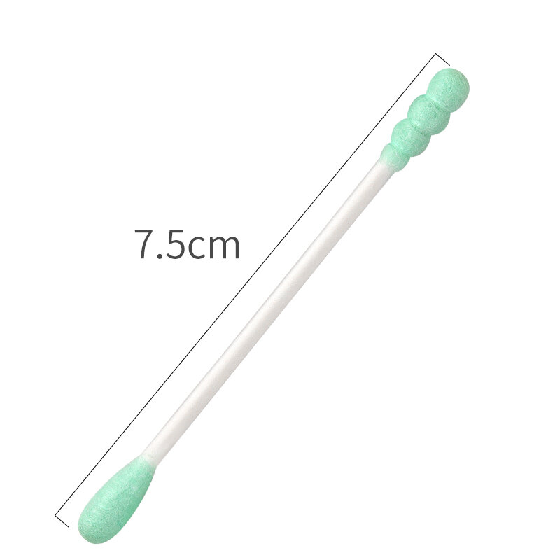 100pcs Cosmetic Cotton Swab Candy Color Cotton Swabs Ear Stick Double Head Women Makeup Cotton Buds Ears Clean Care Tools