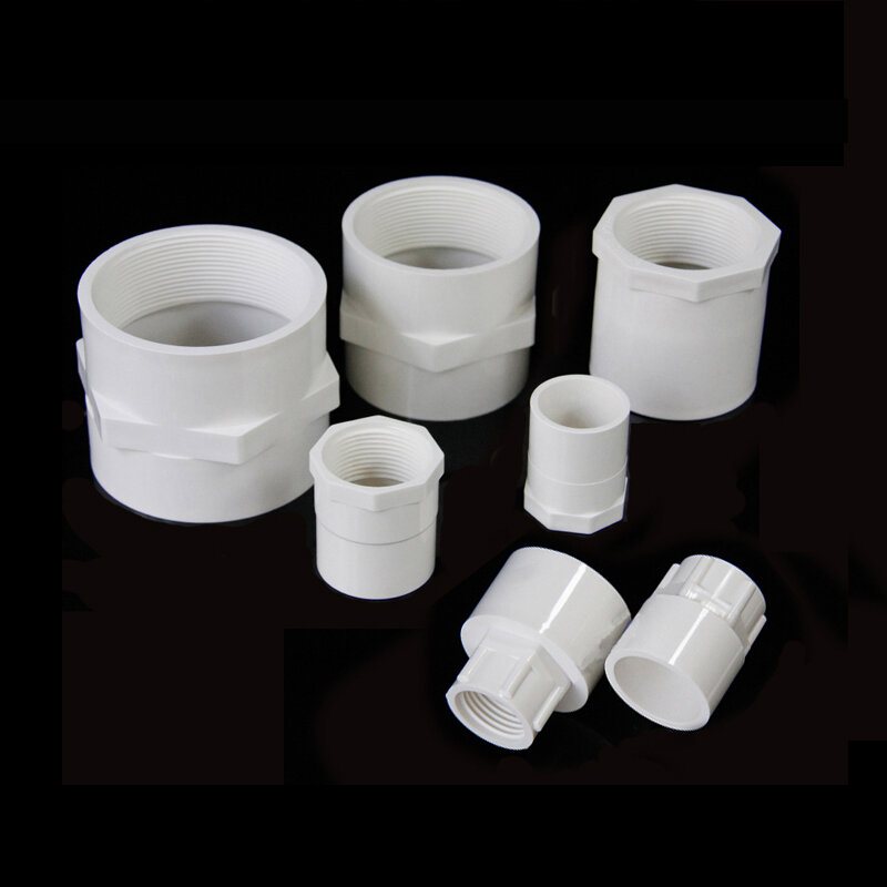 PVC Pipe Fitting - Female Thread Socket 20,25,32,40,50,63,75,90,110mm x BSP 1/2",3/4",1",1 1/4",1 1/2",2",2 1/2",3",4" Connector