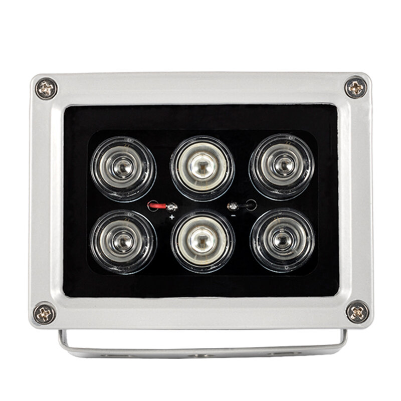 Инфракрасная камера видеонаблюдения с ночным видением, макс. 120 м, 6 светодиодов