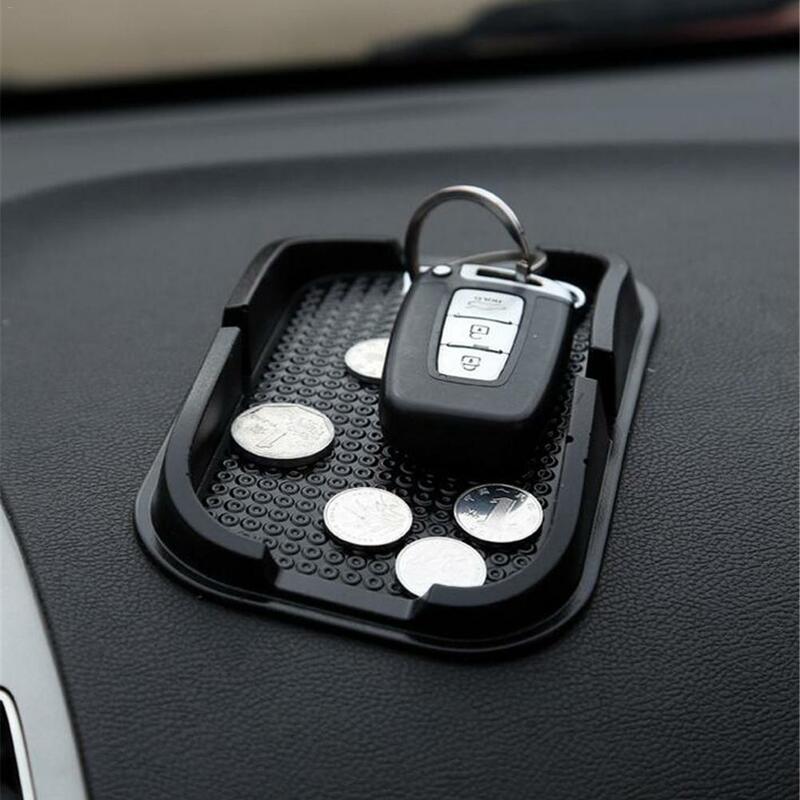 Uniwersalny Pad uchwyt na telefon GPS mata deska rozdzielcza samochodu uchwyt antypoślizgowy Multifuction mata silikonowa gadżet akcesoria samochodowe