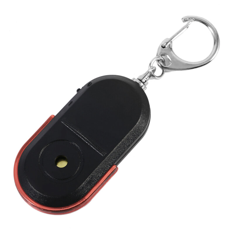 Mini silbato antipérdida con alarma inalámbrica, localizador de llaves con etiqueta inteligente, rastreador de llavero, silbato de sonido, luz LED, rastreador de cosas